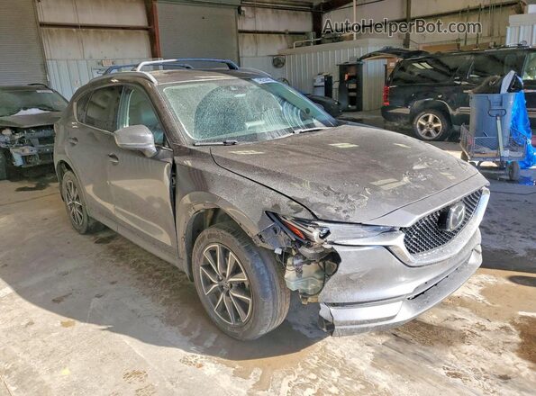JM3KFBDL5H0221636 2017 MAZDA CX-5 Серый Передняя правая четверть
