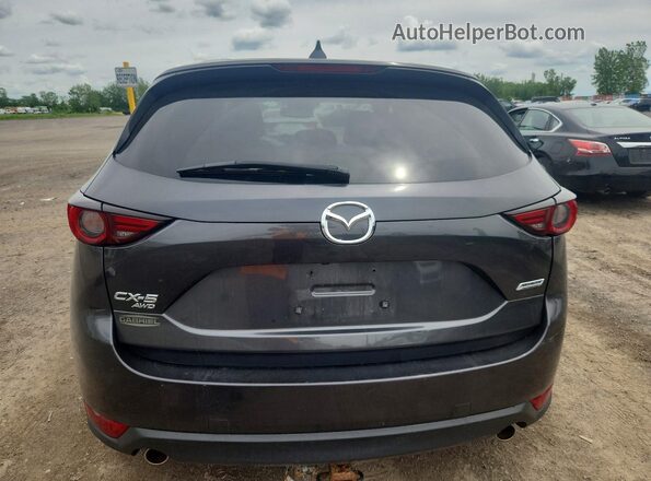 JM3KFBDL6H0186542 2017 MAZDA CX-5 Black Widok z tyłu