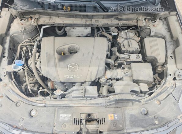 JM3KFBDL6H0186542 2017 MAZDA CX-5 Black Widok wnętrza z tyłu