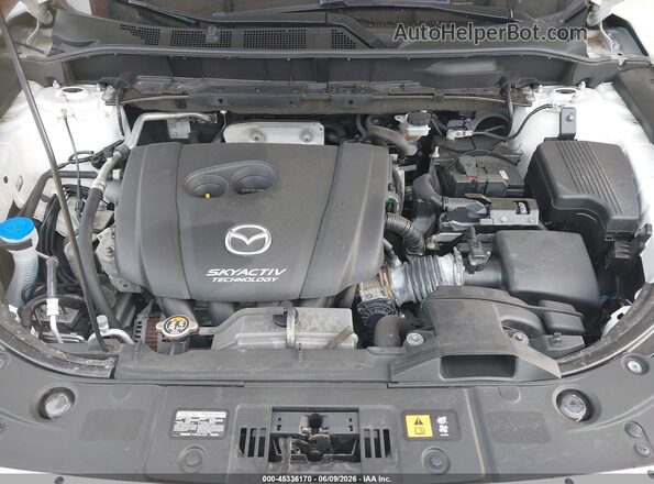 JM3KFBDL7H0169913 2017 MAZDA CX-5 White Widok z tyłu