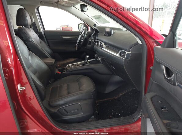JM3KFBDLXH0113562 2017 MAZDA CX-5 Red Vista interior delantera