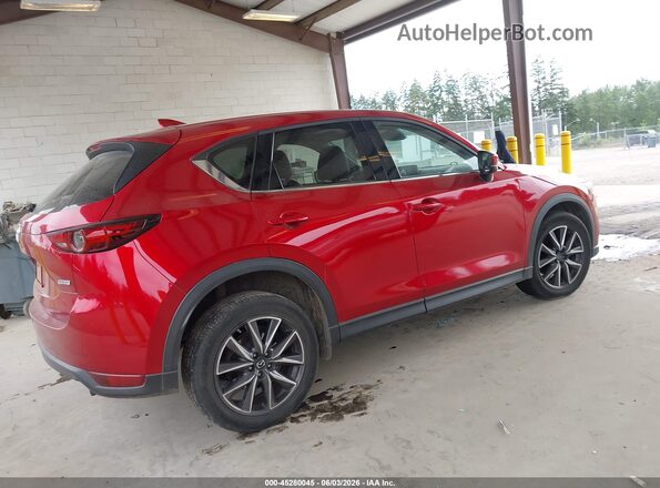 JM3KFBDLXH0113562 2017 MAZDA CX-5 Red Trasero derecho
