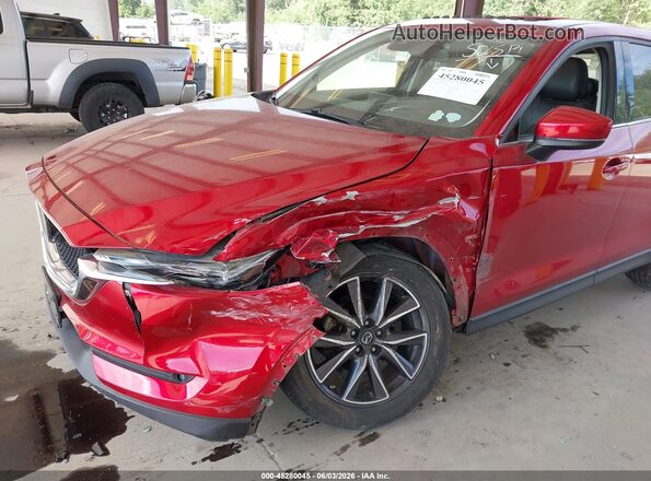 JM3KFBDLXH0113562 2017 MAZDA CX-5 Red Vista frontal