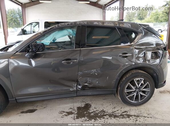 JM3KFBDLXH0149283 2017 MAZDA CX-5 Gray წინა ხედი