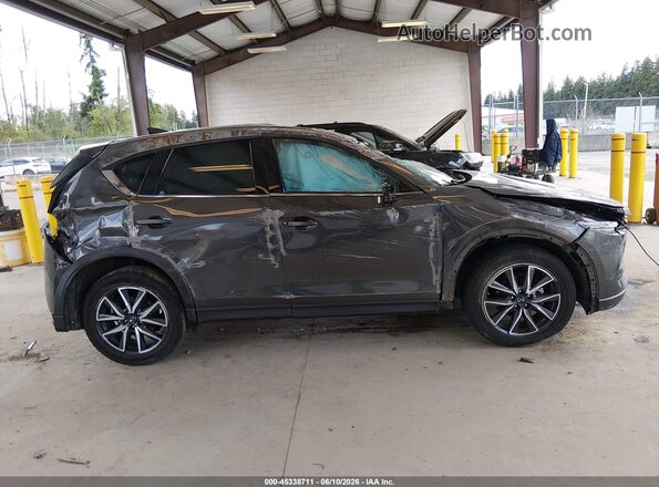JM3KFBDLXH0149283 2017 MAZDA CX-5 Gray უკანა სალონის ხედი