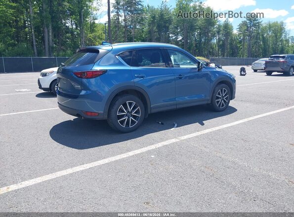 JM3KFBDLXH0169744 2017 MAZDA CX-5 Blue Tył prawy