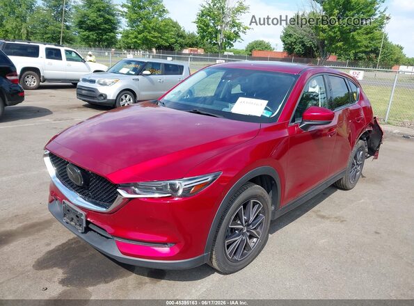 JM3KFBDLXH0205030 2017 MAZDA CX-5 Red Передня ліва чверть