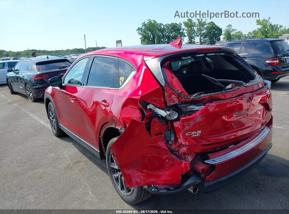 JM3KFBDLXH0205030 2017 MAZDA CX-5 Red Задня ліва чверть
