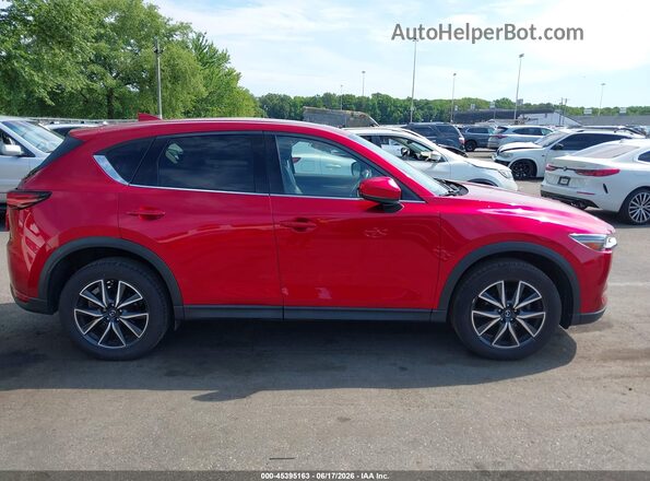 JM3KFBDLXH0205030 2017 MAZDA CX-5 Red Вид задньої частини салону
