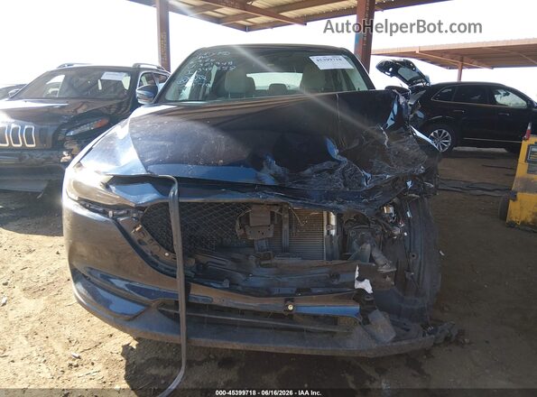 JM3KFBDM0J0321948 2018 MAZDA CX-5 Blue უკანა სალონის ხედი