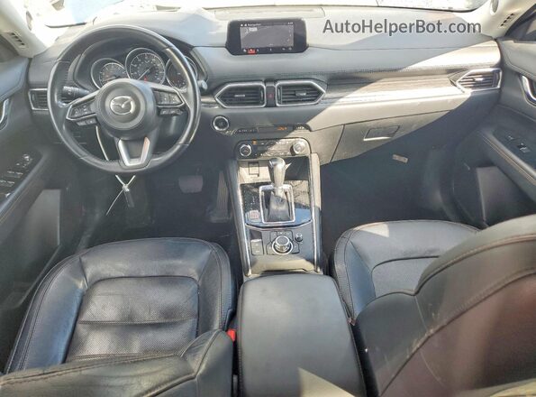 JM3KFBDM0J0441765 2018 MAZDA CX-5 Blue Առջևի վահանակի տեսք