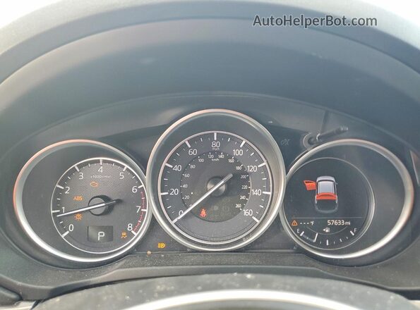 JM3KFBDM0J0441765 2018 MAZDA CX-5 Blue Սարքավորումների վահանակի տեսք