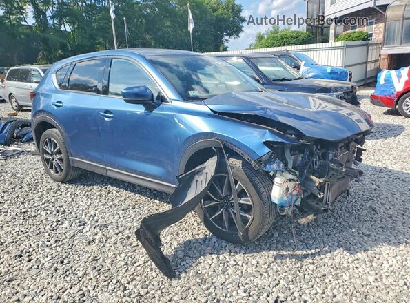 JM3KFBDM0J0441765 2018 MAZDA CX-5 Blue Առջևի աջ