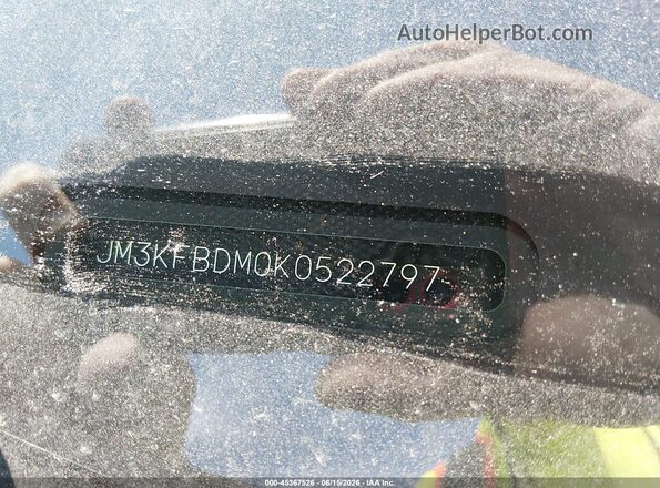 JM3KFBDM0K0522797 2019 MAZDA CX-5 Black Vista del compartimento del motor
