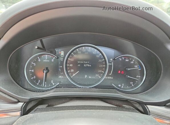 JM3KFBDM0K0616453 2019 MAZDA CX-5 Black Вид щитка приладів