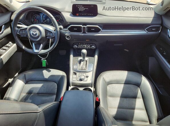 JM3KFBDM0K0620244 2019 MAZDA CX-5 White Vista del salpicadero