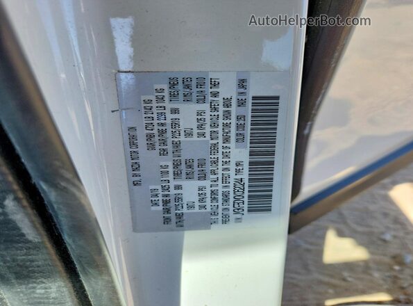 JM3KFBDM0K0620244 2019 MAZDA CX-5 White Vista de la etiqueta del VIN