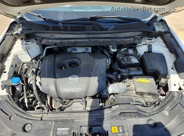 JM3KFBDM0K0620244 2019 MAZDA CX-5 White Vista del compartimento del motor