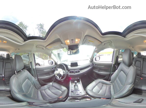 JM3KFBDM0L0722998 2020 MAZDA CX-5 Silver Widok naklejki z numerem VIN