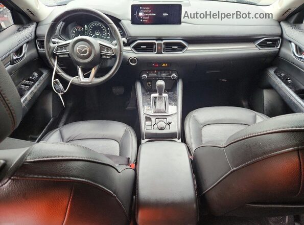 JM3KFBDM0N0630891 2022 MAZDA CX-5 Black Вид панелі приладів