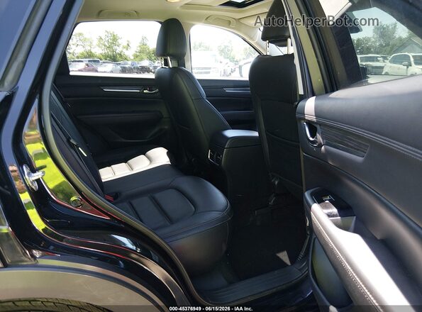 JM3KFBDM0N0635685 2022 MAZDA CX-5 Black Vista de la etiqueta del VIN