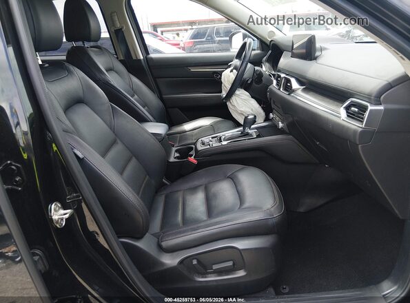 JM3KFBDM0P0135528 2023 MAZDA CX-5 Black Вид салону спереду