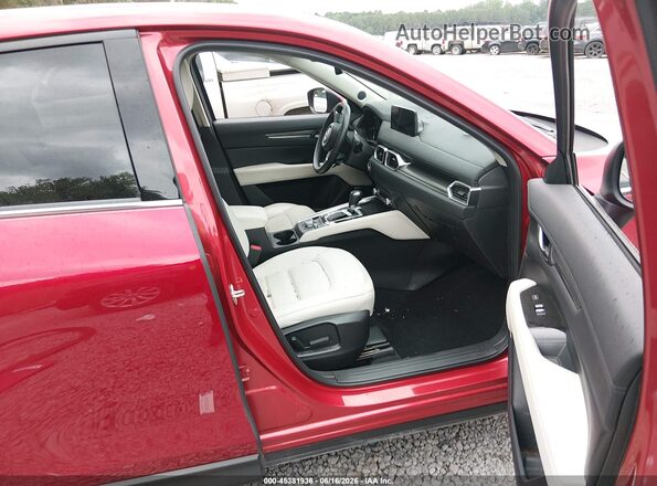 JM3KFBDM0P0228498 2023 MAZDA CX-5 Red Вид салону спереду