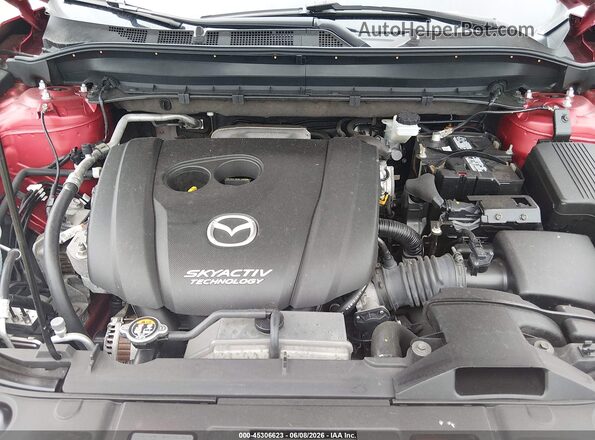 JM3KFBDM1K0677360 2019 MAZDA CX-5 Burgundy Widok z tyłu