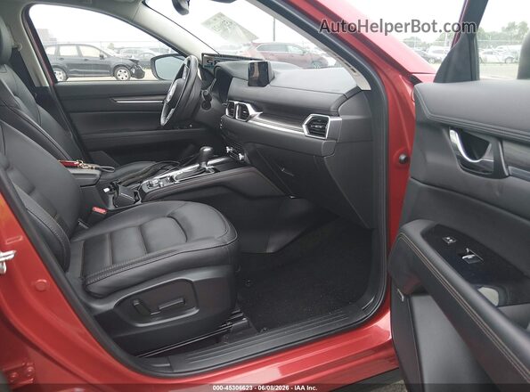 JM3KFBDM1K0677360 2019 MAZDA CX-5 Burgundy Widok wnętrza z przodu