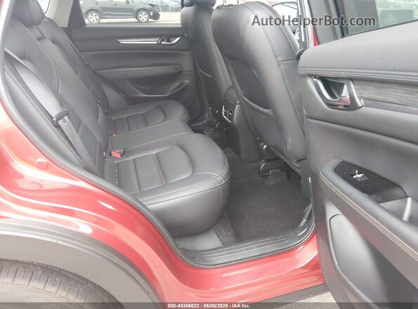 JM3KFBDM1K0677360 2019 MAZDA CX-5 Burgundy Widok naklejki z numerem VIN