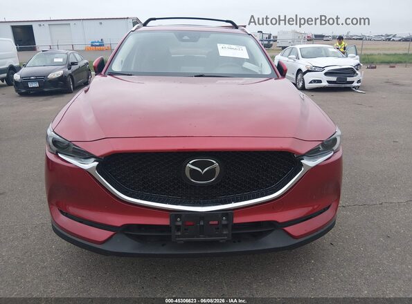 JM3KFBDM1K0677360 2019 MAZDA CX-5 Burgundy Widok zestawu wskaźników