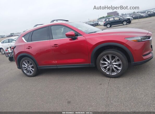 JM3KFBDM1K0677360 2019 MAZDA CX-5 Burgundy Widok wnętrza z tyłu