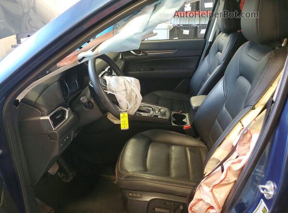 JM3KFBDM1K0687290 2019 MAZDA CX-5 Синий Вид салона спереди