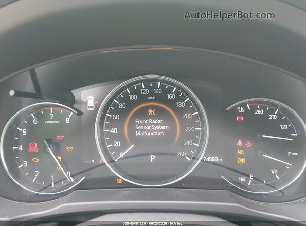 JM3KFBDM1K1545063 2019 MAZDA CX-5 White Հետևի նստատեղերի տեսք