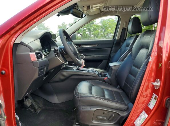 JM3KFBDM1L0841336 2020 MAZDA CX-5 Red Widok wnętrza z przodu