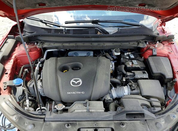 JM3KFBDM1L0841336 2020 MAZDA CX-5 Red Widok komory silnika
