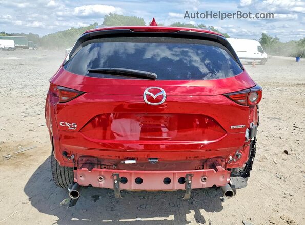 JM3KFBDM1L0841336 2020 MAZDA CX-5 Red Widok z tyłu