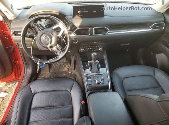 JM3KFBDM1P0257590 2023 MAZDA CX-5 Red Vista del salpicadero