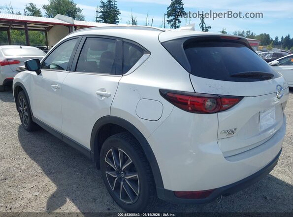 JM3KFBDM2J0305377 2018 MAZDA CX-5 White Trasero izquierdo