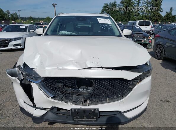 JM3KFBDM2J0305377 2018 MAZDA CX-5 White Vista del cuadro de instrumentos