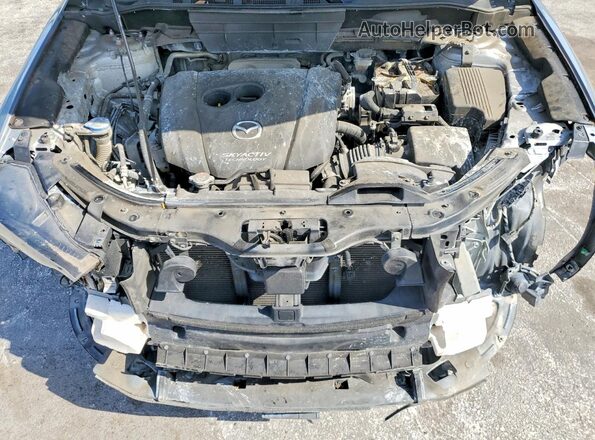 JM3KFBDM2J0433165 2018 MAZDA CX-5 Silver Engine compartment view