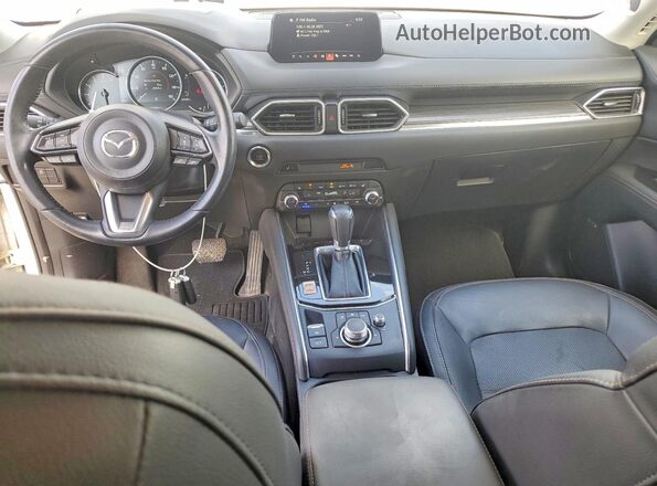 JM3KFBDM2K0521991 2019 MAZDA CX-5 White Dashboard view