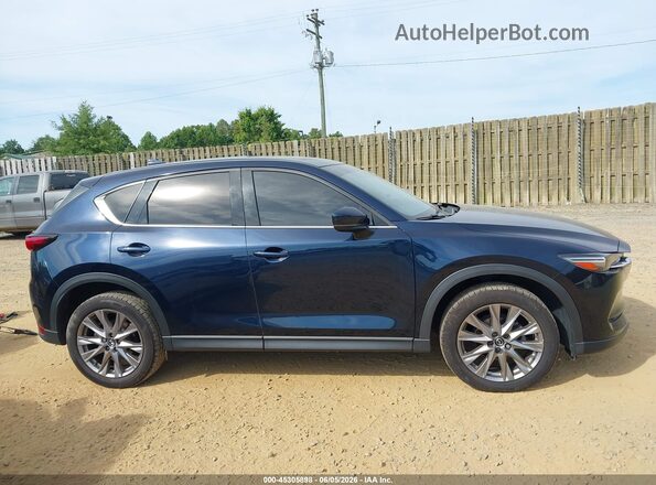 JM3KFBDM2L0744422 2020 MAZDA CX-5 Blue უკანა სალონის ხედი
