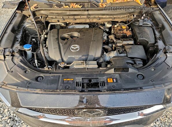 JM3KFBDM2M1447372 2021 MAZDA CX-5 Black Вид задньої частини салону