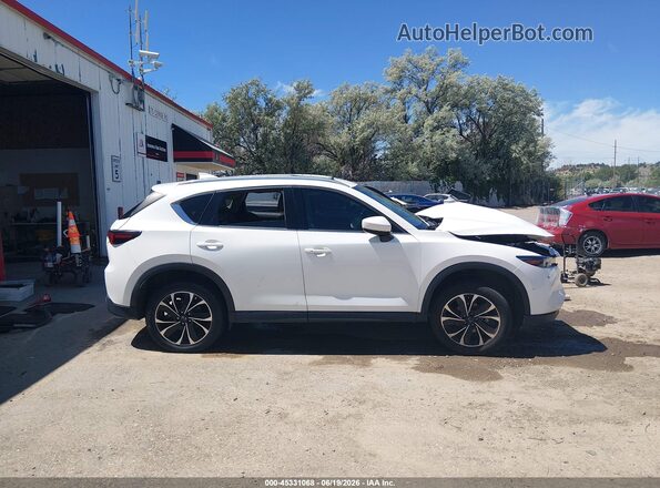 JM3KFBDM2N0627684 2022 MAZDA CX-5 White Widok zestawu wskaźników