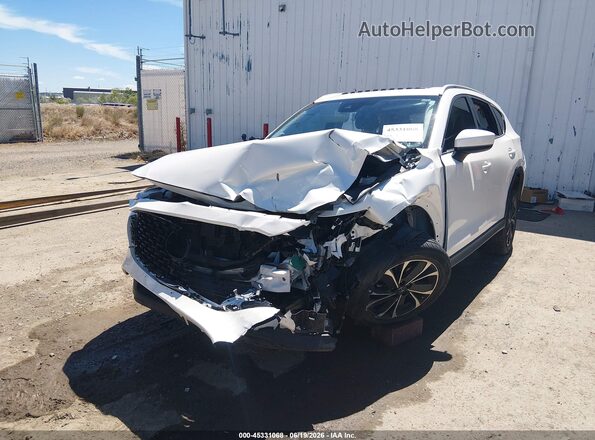 JM3KFBDM2N0627684 2022 MAZDA CX-5 White Widok z przodu
