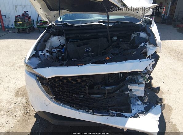 JM3KFBDM2N0627684 2022 MAZDA CX-5 White Widok z tyłu