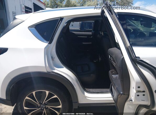 JM3KFBDM2N0627684 2022 MAZDA CX-5 White Widok naklejki z numerem VIN