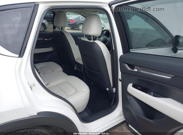 JM3KFBDM2P0200038 2023 MAZDA CX-5 White Widok naklejki z numerem VIN