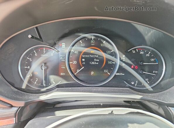 JM3KFBDM3K0637118 2019 MAZDA CX-5 Black Вид щитка приладів